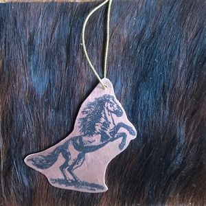 Hand crafted Copper or brass horse ornaments